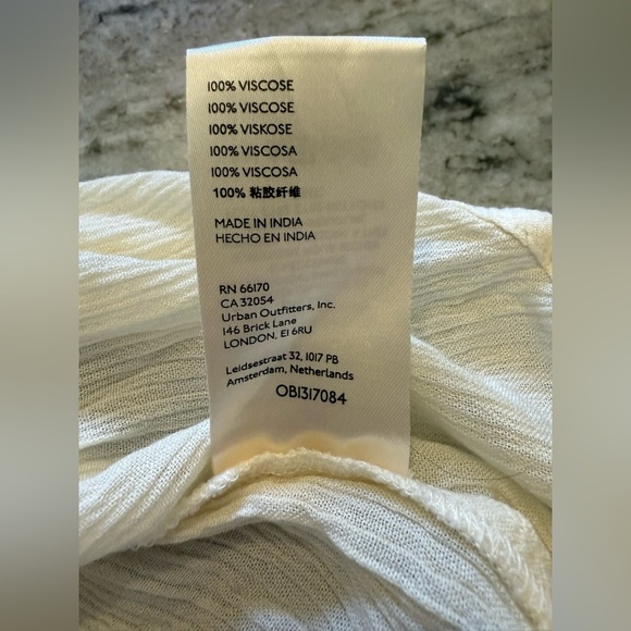 NWT Free People Women’s Ivory Worlds Apart Tunic - Size Medium - Picture 9 of 10